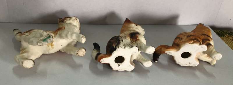 Beautiful Set of 3 Cat Ornaments