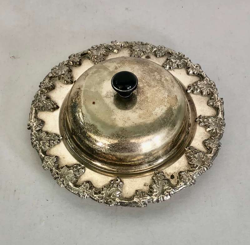 Silver Plated Butter Dish