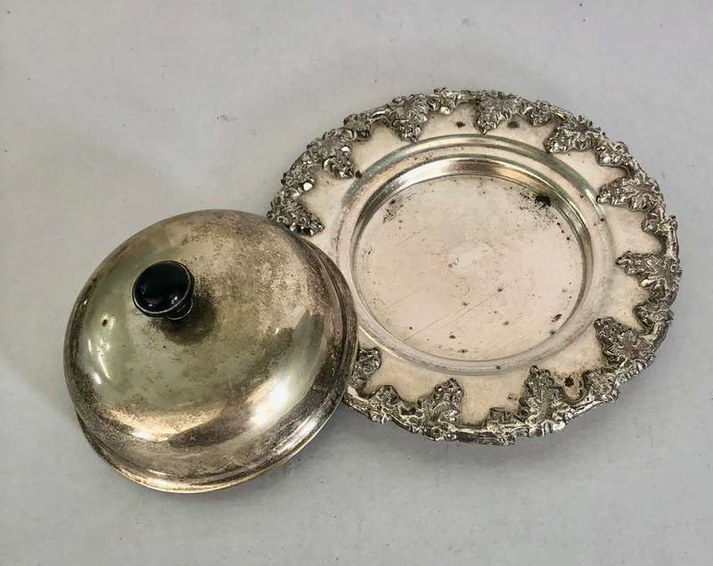 Silver Plated Butter Dish
