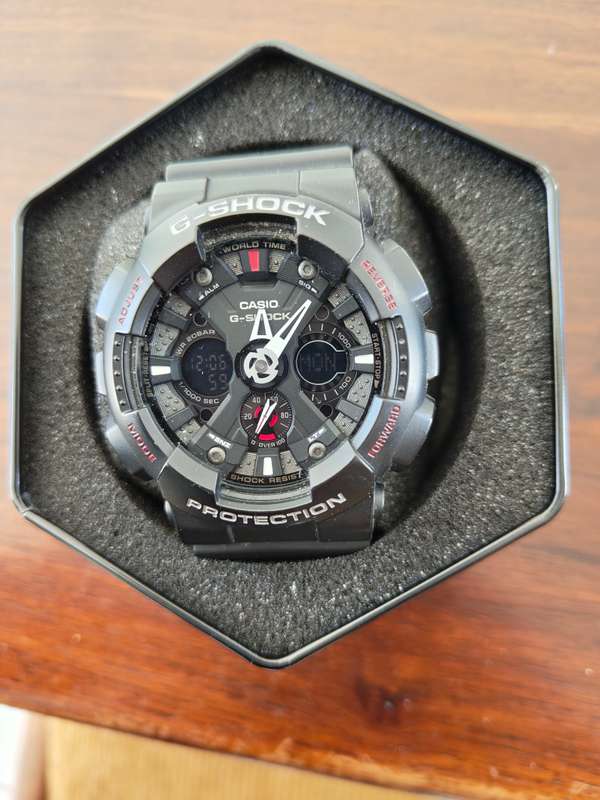 CASIO G-SHOCK GA120 BOXED
