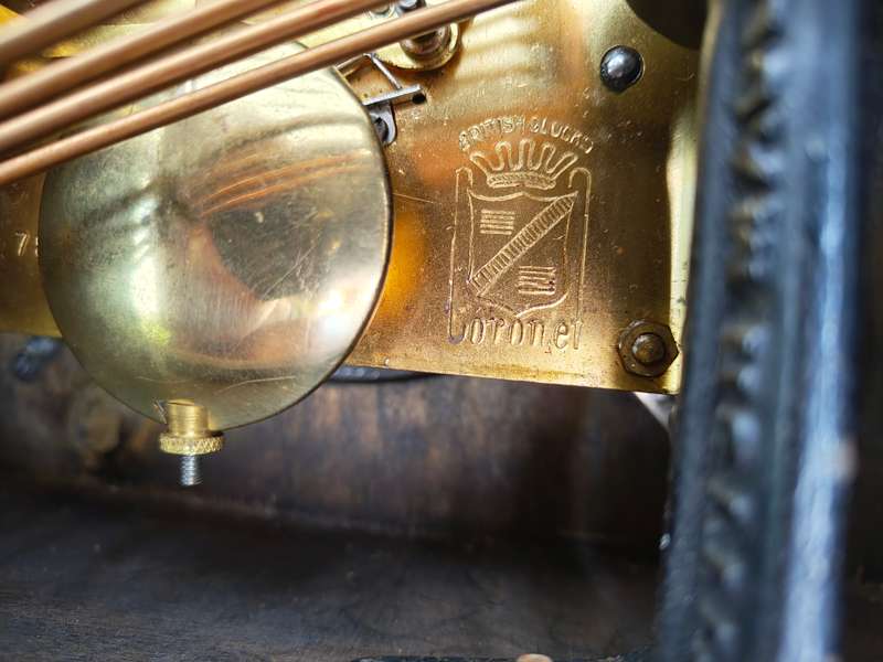 AMERICAN SWISS WATCH COMPANY MANTEL CLOCK