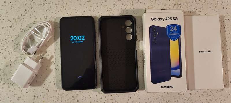 SAMSUNG A25 5G NEW CONDITION BOXED