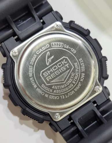 CASIO G-SHOCK GA120 BOXED