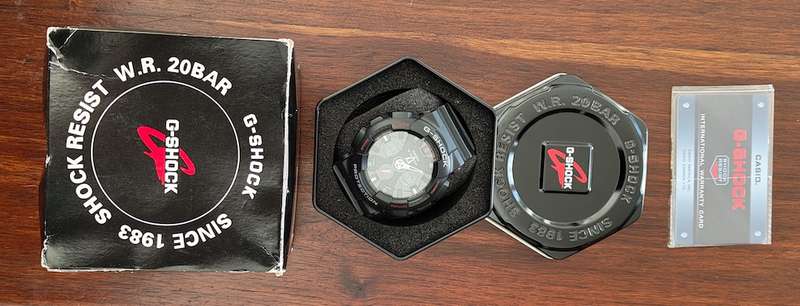 CASIO G-SHOCK GA120 BOXED