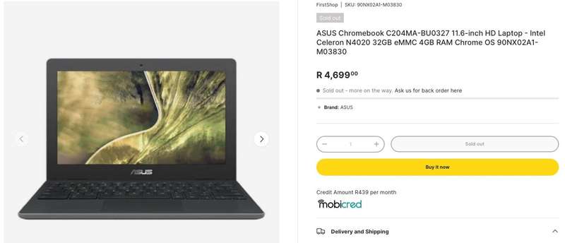 ASUS CHROMEBOOK