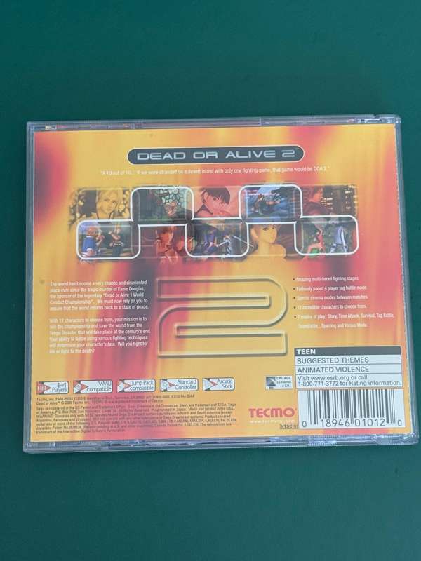 Retro Game - Sega Dreamcast: Dead or Alive 2