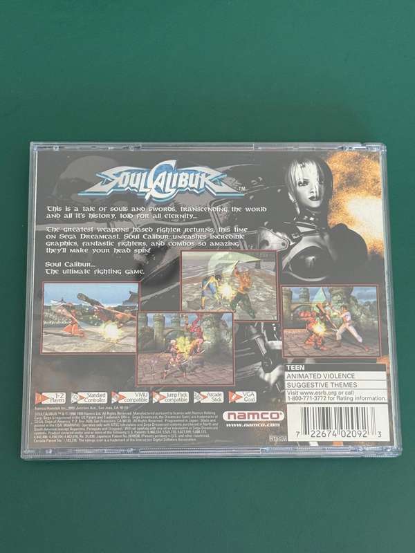 Retro Game - Sega Dreamcast: Soul Caliber