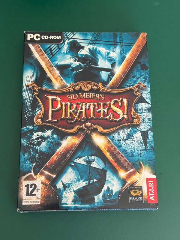 Retro Game - 2004 Sid Meiers Pirates PC Game (2 Discs)
