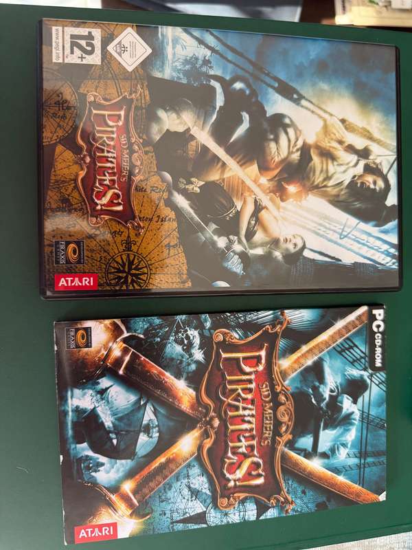 Retro Game - 2004 Sid Meiers Pirates PC Game (2 Discs)