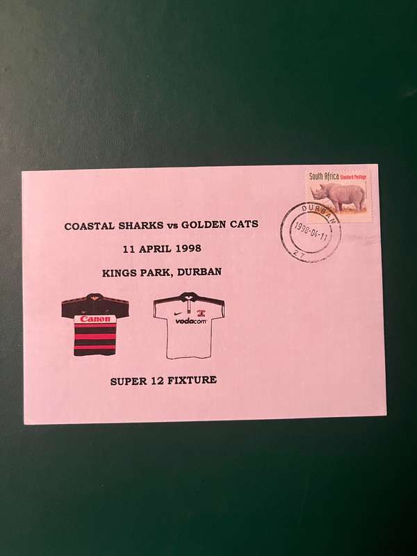 Rugby - 5 * FDC/First Day Cover Package