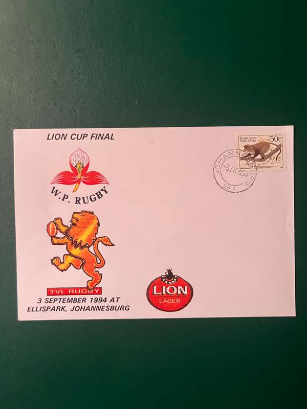 Rugby - 5 * FDC/First Day Cover Package