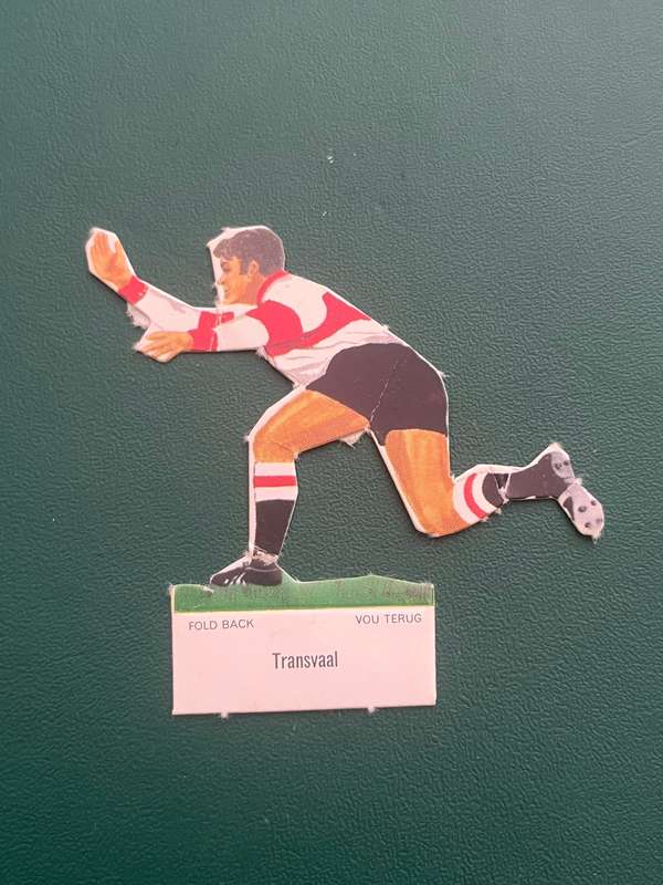 Rugby Card - 1970 Shell Transvaal perforated image