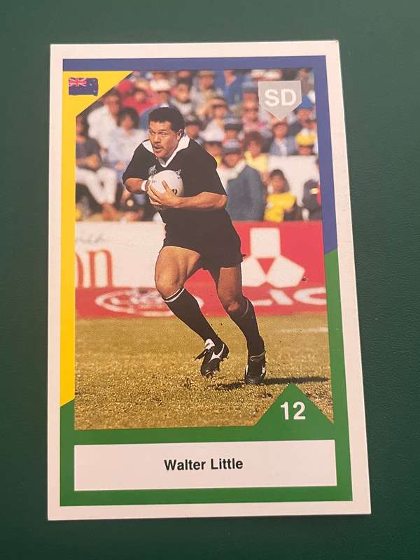 Rugby Card - Walter Little 1992 Sports Deck Rugby Card