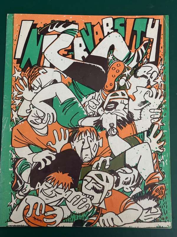 Rugby Programme - Intervarsity: RAU vs Pukke 1978