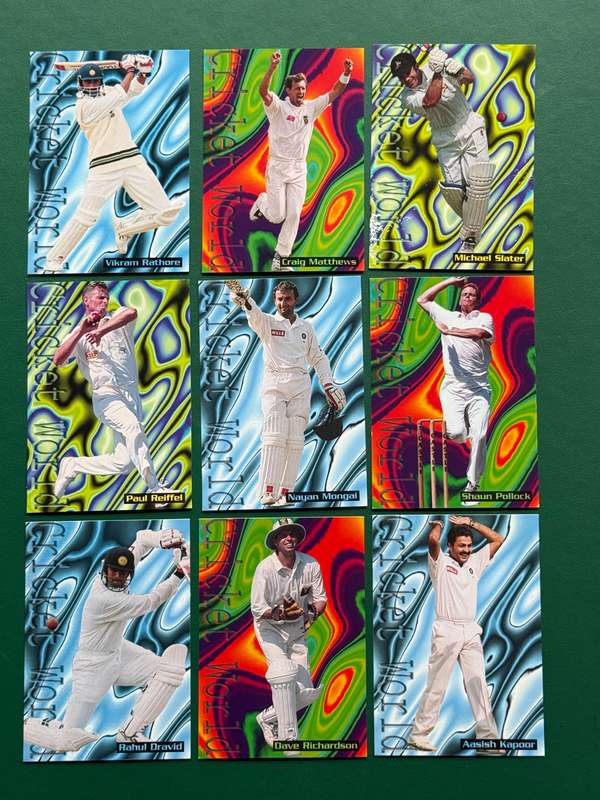 Cricket Cards - 9 * 1996 Sportsdeck Cricket Card