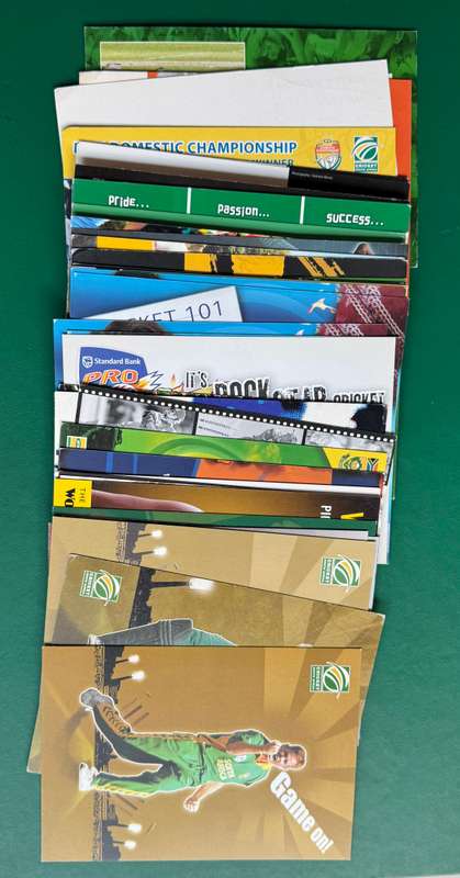 Cricket Postcards - 40 Unique Cricket Postcards