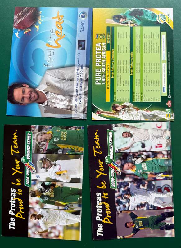 Cricket Postcards - 40 Unique Cricket Postcards