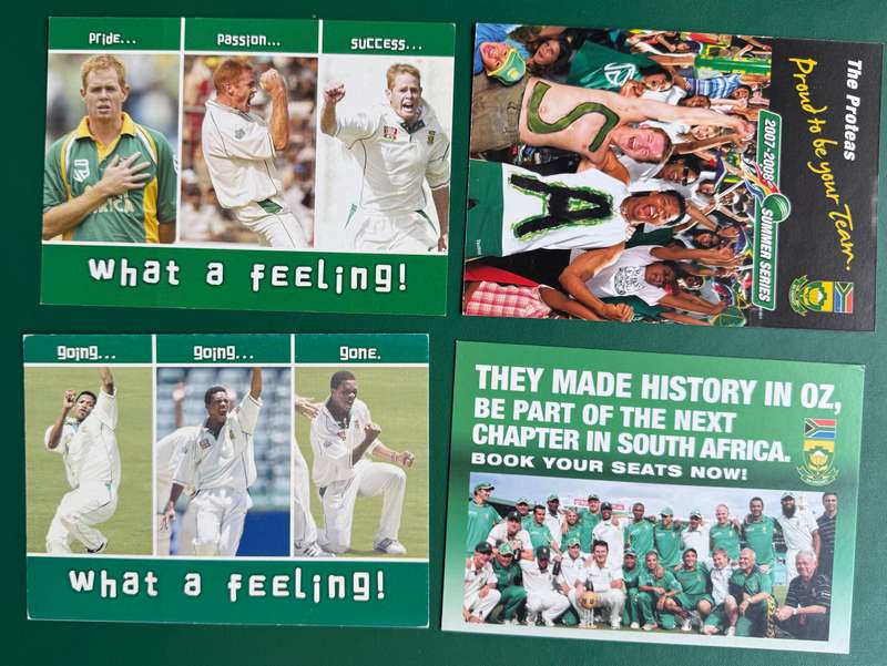 Cricket Postcards - 40 Unique Cricket Postcards