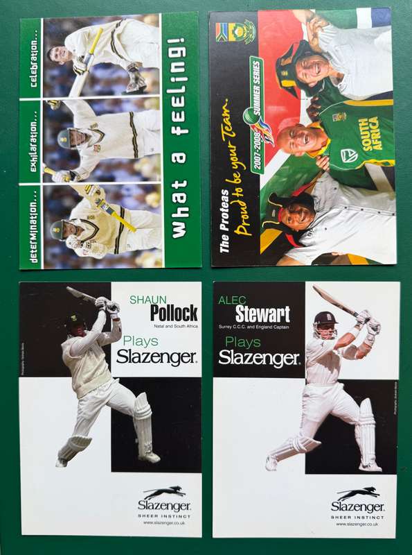 Cricket Postcards - 40 Unique Cricket Postcards