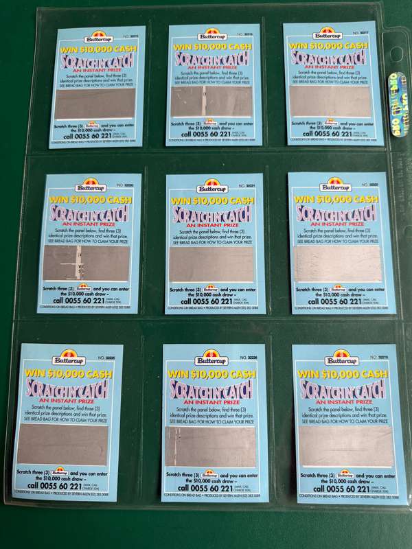 Cricket Cards - 24 * 1993-1994 World Series Buttercup Cricket Cards (includes SA Players)