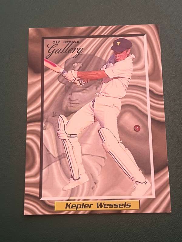 Cricket Card - Kepler Wessels 1996 Sports Deck Old Greats Cricket Card