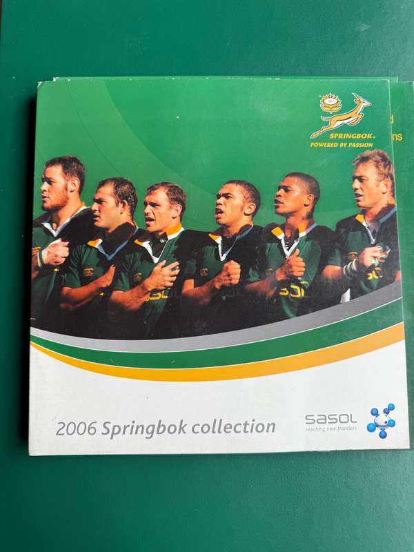 Rugby Pins (13) and Album - 2006 SASOL Rugby Pins