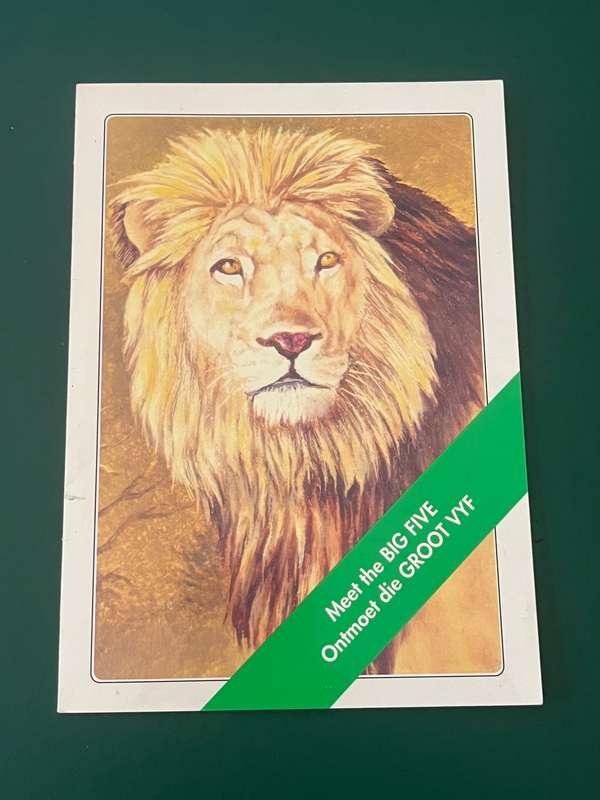 Brochure - Big 5 Telephone Card Introduction 22/09/1995