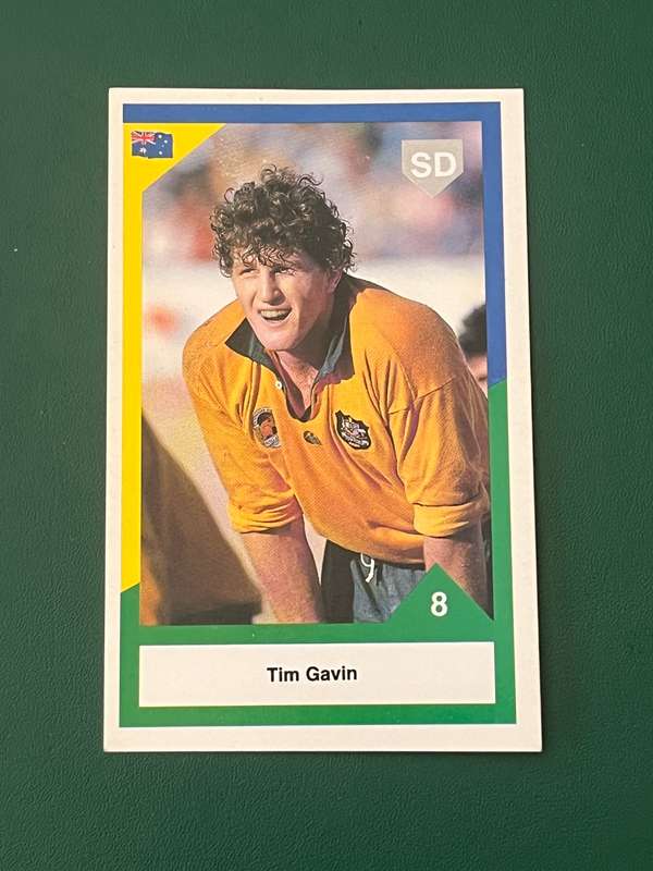Rugby Card - Tim Gavin 1992 Sports Deck Rugby Card
