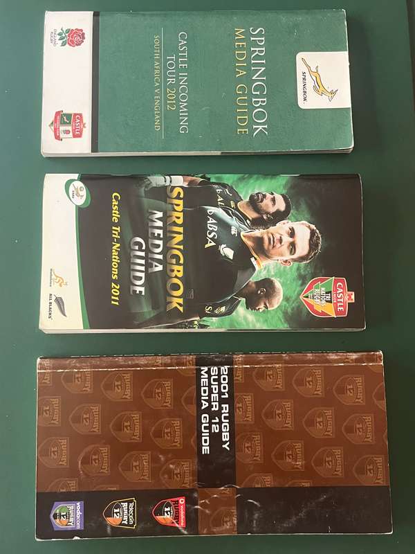 Rugby Book - 3 * Media Guides