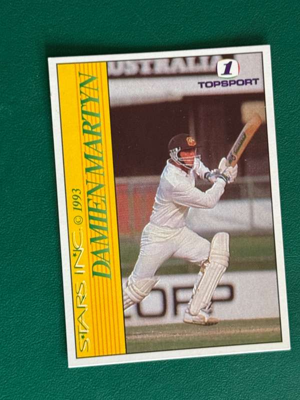 Cricket Card - Damien Martyn 1993 Topsport Cricket Card