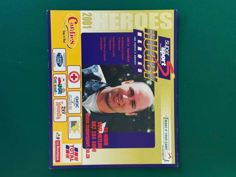 Rugby Card - Mark Andrews 2001 Total Rugby Card