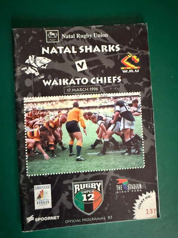Rugby Programmes - 4 * Rugby Programmes (1996)