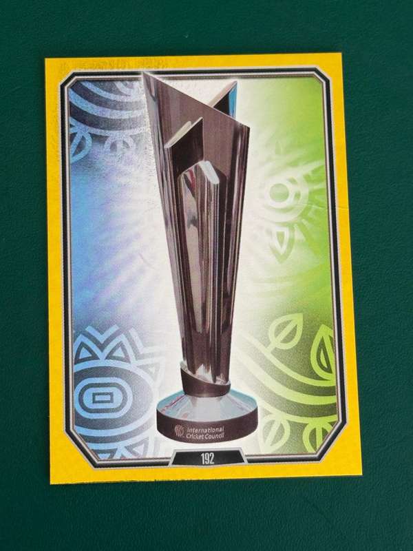 Cricket Card - ICC T20 Trophy (Nr192) 2014 Cricket Attax foil card