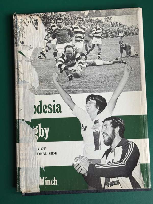 Rugby Book - Rhosesia Rugby by John Winch