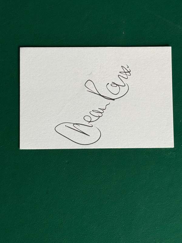 Rugby Autograph - Chean Roux (Western-Province)