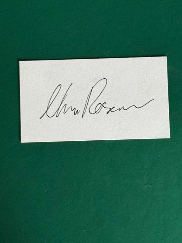 Rugby Autograph - Chris Rossouw (Springbok Nr624)