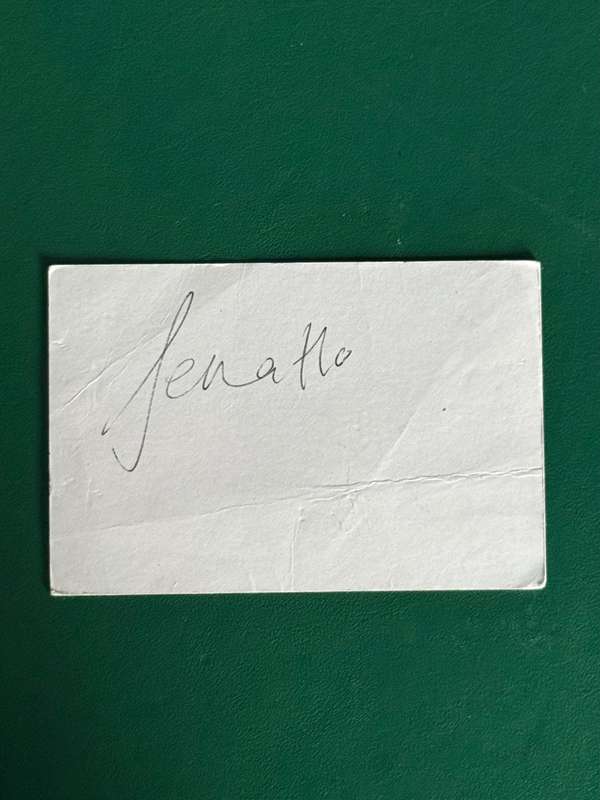 Rugby Autograph - Seabelo Senatla (SA A and Springbok Sevens)