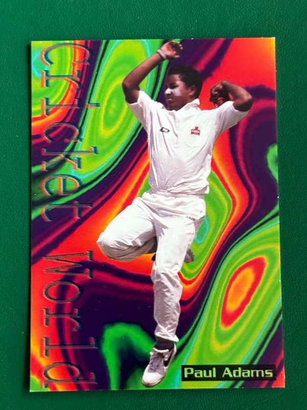 Cricket Card - Paul Adams 1996 Sports Deck Cricket Card