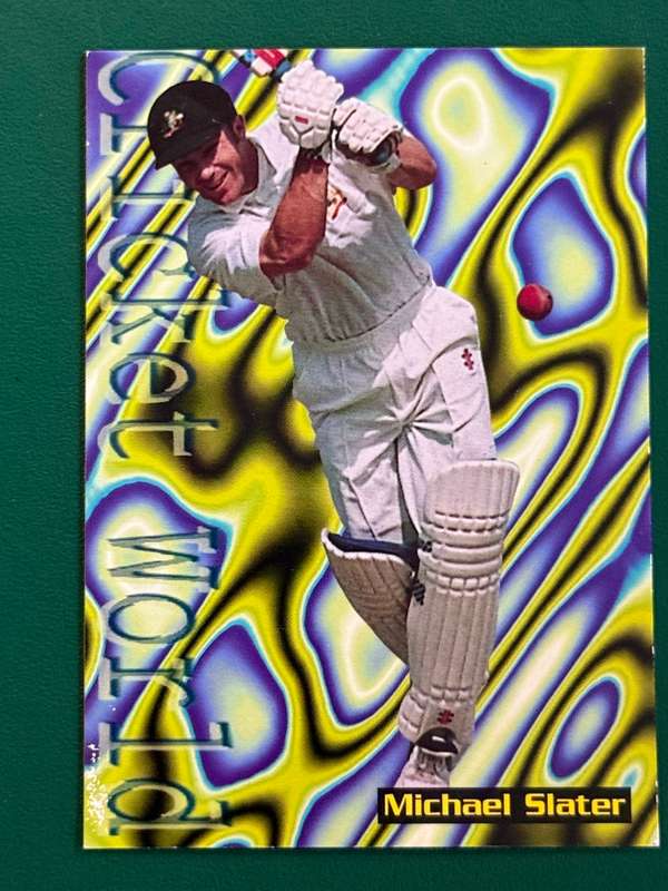 Cricket Card - Michael Slater 1996 Sports Deck Cricket Card