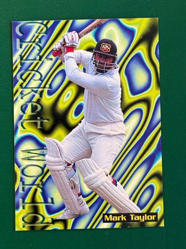 Cricket Card - Mark Taylor 1996 Sports Deck Cricket Card