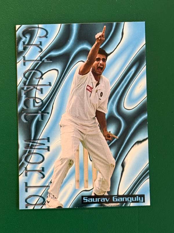 Cricket Card - Saurav Ganguly 1996 Sports Deck Cricket Card
