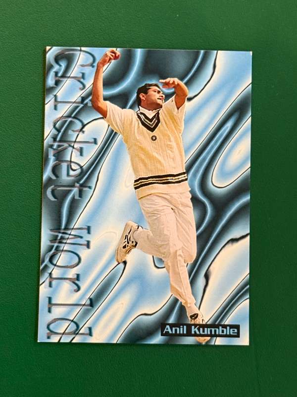 Cricket Card - Anil Kumble 1996 Sports Deck Cricket Card