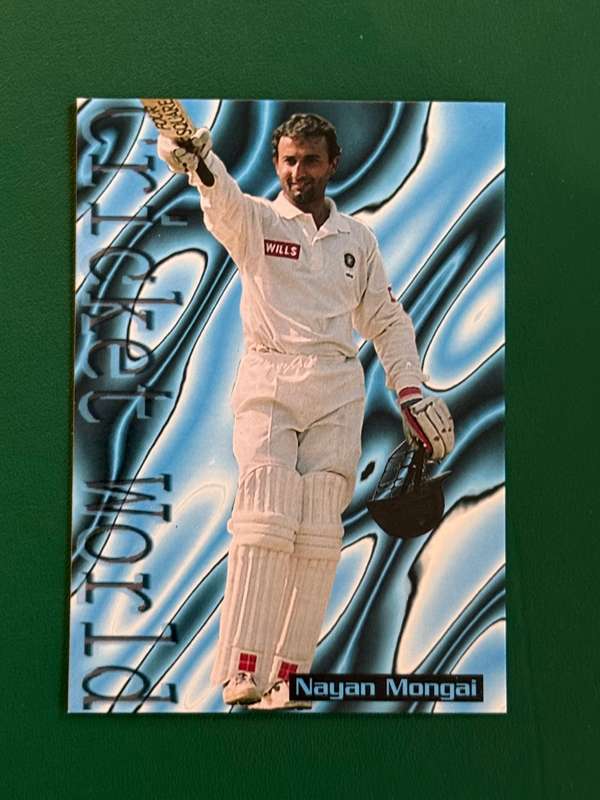 Cricket Card - Nayan Mongal 1996 Sports Deck Cricket Card