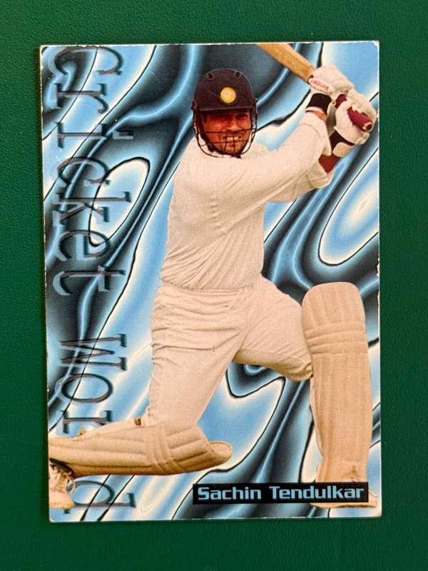 Cricket Card - Sachin Tendulkar 1996 Sports Deck Cricket Card