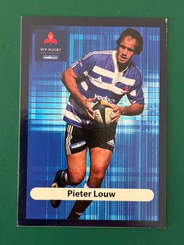 Rugby Cards - 5 * Western-Province 2009 Big Ball Rugby Cards