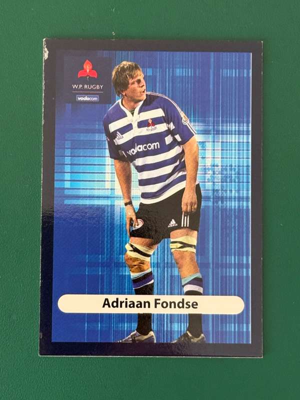 Rugby Cards - 5 * Western-Province 2009 Big Ball Rugby Cards
