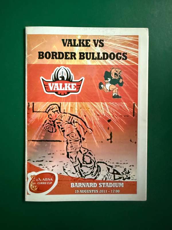 Rugby Programme - Falcons vs Border Bulldogs 19/07/2011