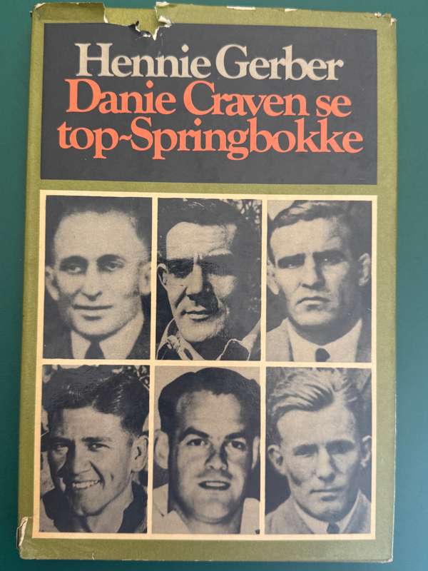 Rugby Book - Danie Craven se Top Springbokke