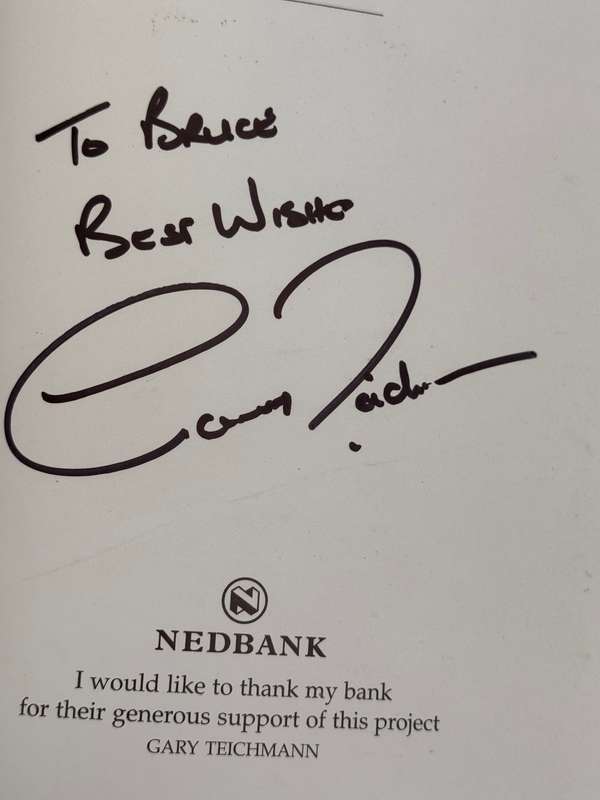 Rugby Book - Gary Teichmann For the Record
