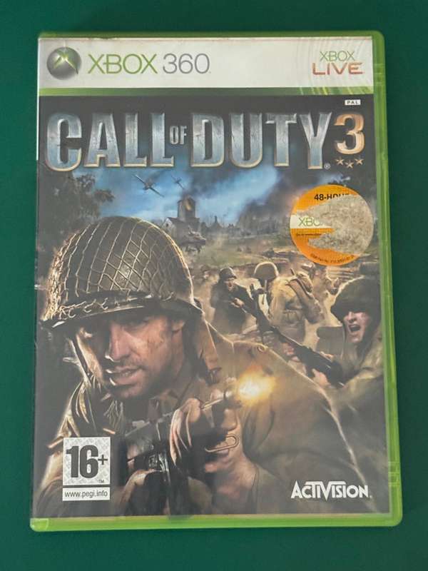Retro Game - XBox360: Call of Duty 3